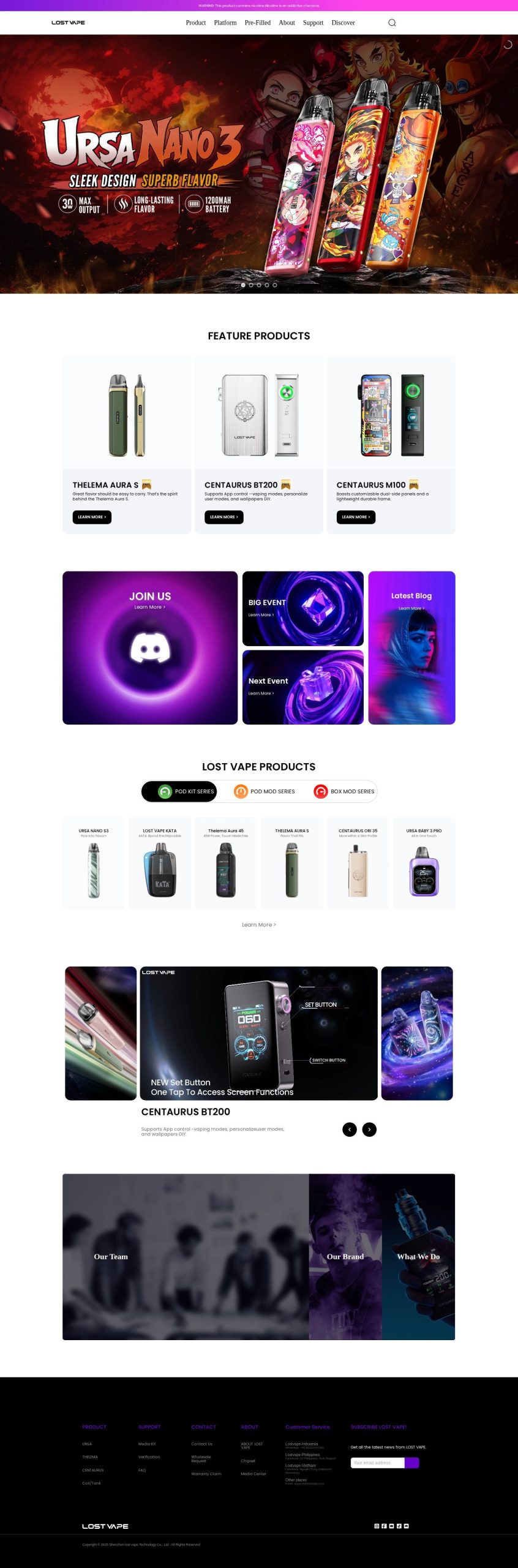 电子烟行业Lost Vape谷歌SEO优化案例